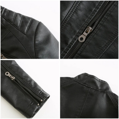 Ruby™ Stylish Leather Jacket